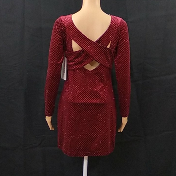 Honey and Rosie Dresses Honey And Rosie Xback Glitter Velvet